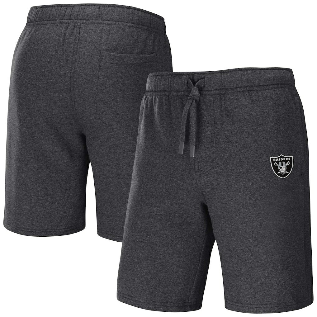 Las Vegas Raiders NFL x Darius Rucker Collection Logo Shorts Heather Charcoal
