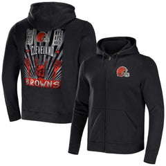 Cleveland Browns NFL x Darius Rucker Collection Rocker Full-Zip Hoodie Black