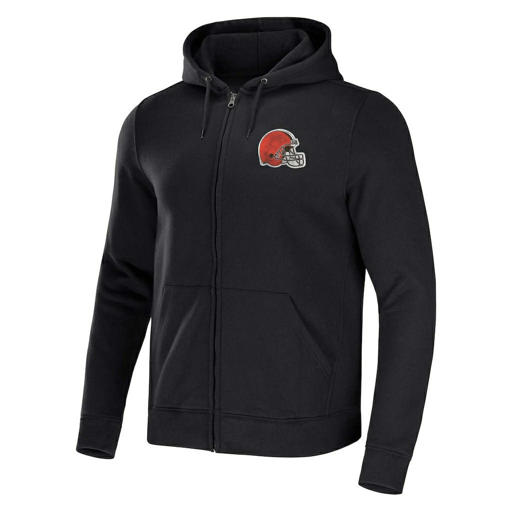 Cleveland Browns NFL x Darius Rucker Collection Rocker Full-Zip Hoodie Black