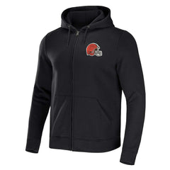 Cleveland Browns NFL x Darius Rucker Collection Rocker Full-Zip Hoodie Black
