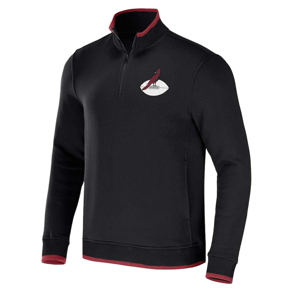 Arizona Cardinals NFL x Darius Rucker Collection Logo Quarter-Zip Top Black