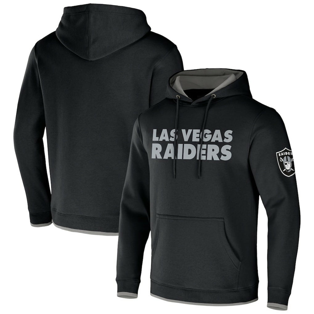 Las Vegas Raiders NFL x Darius Rucker Collection Pullover Hoodie Black
