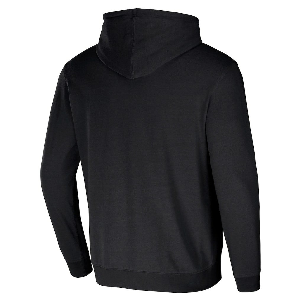 Las Vegas Raiders NFL x Darius Rucker Collection Washed Pullover Hoodie Black