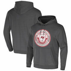 Tampa Bay Buccaneers NFL x Darius Rucker Collection Washed Pullover Hoodie Charcoal