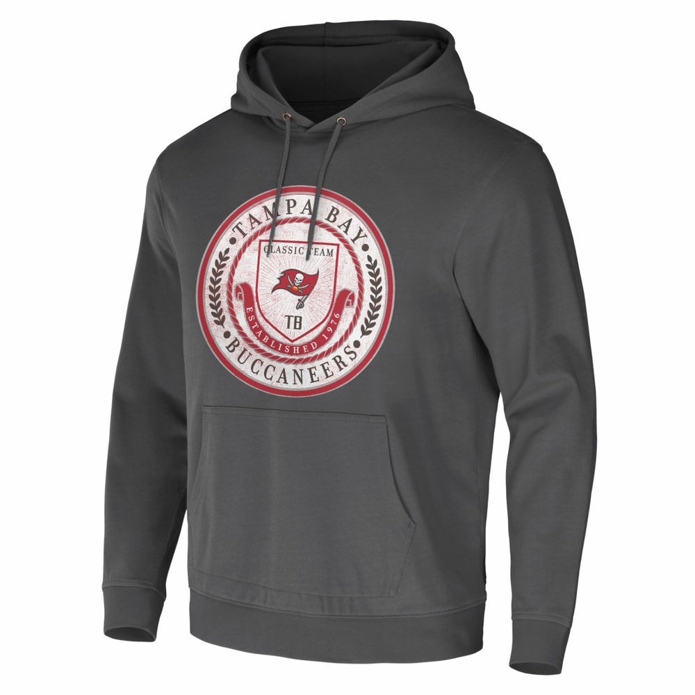 Tampa Bay Buccaneers NFL x Darius Rucker Collection Washed Pullover Hoodie Charcoal