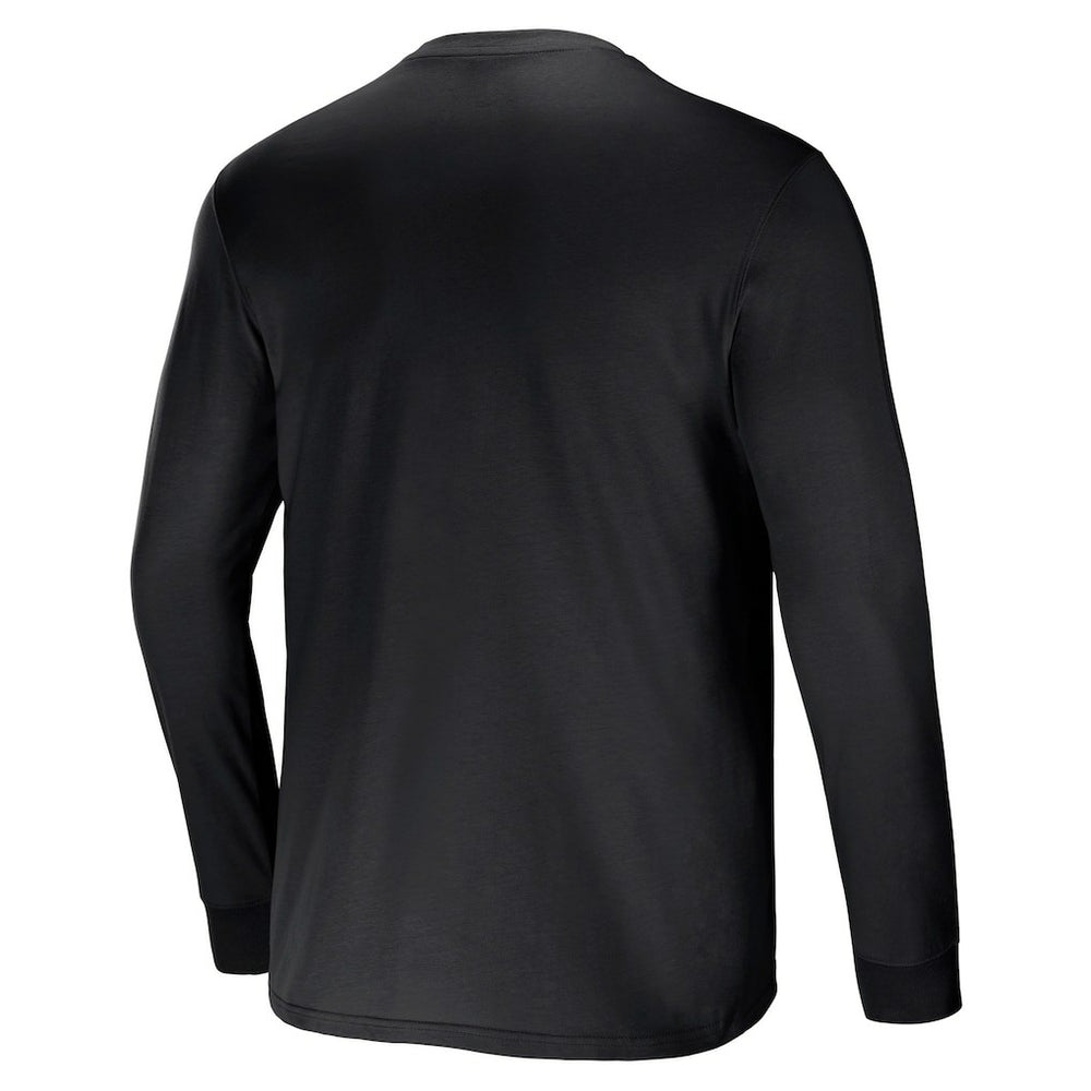 Cleveland Browns NFL x Darius Rucker Collection Team Long Sleeve Pocket T-Shirt Brown