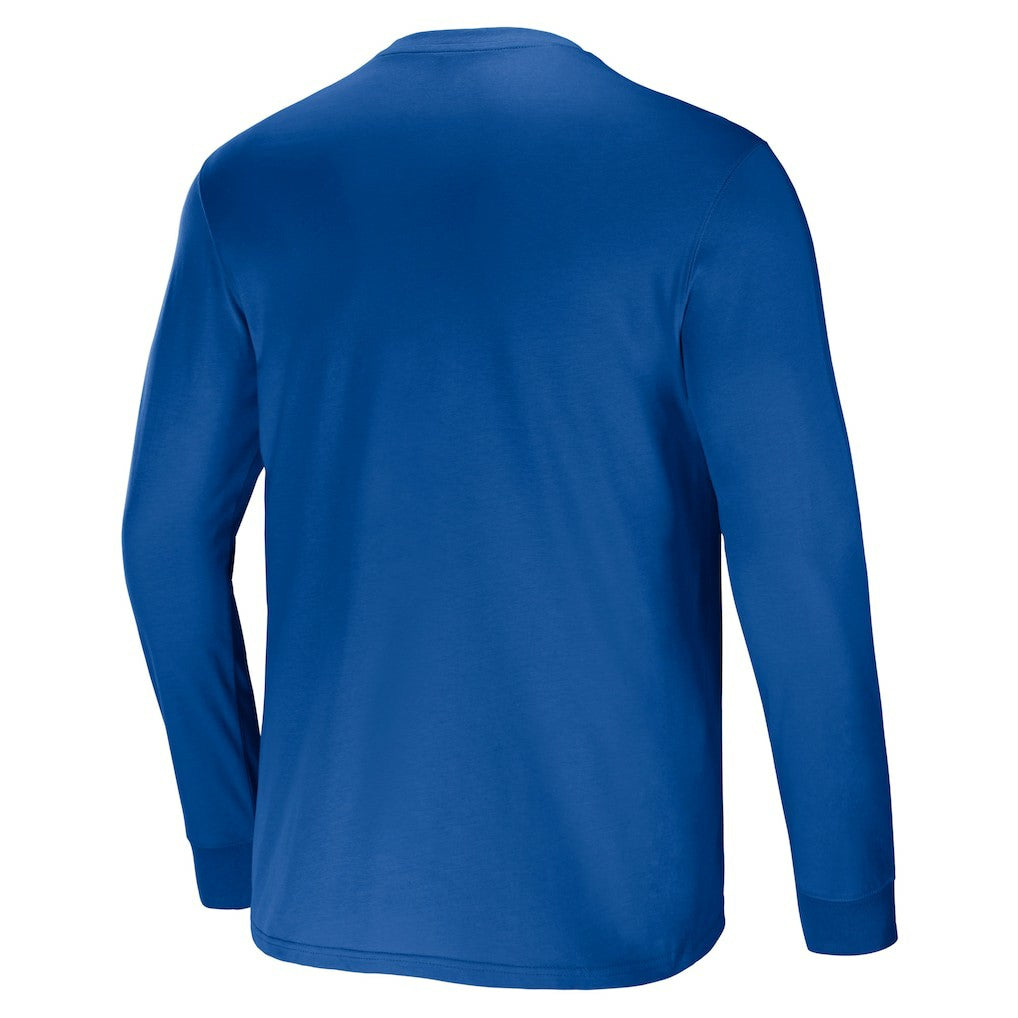 Indianapolis Colts NFL x Darius Rucker Collection Team Long Sleeve Pocket T-Shirt Blue