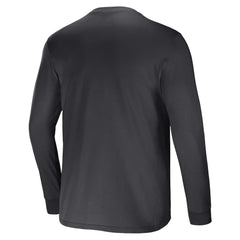 Pittsburgh Steelers NFL x Darius Rucker Collection Team Long Sleeve Pocket T-Shirt Black