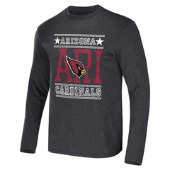 Arizona Cardinals NFL x Darius Rucker Collection Long Sleeve T-Shirt Heathered Charcoal