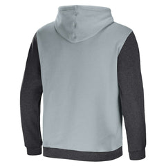 Las Vegas Raiders NFL x Darius Rucker Collection Colorblock Pullover Hoodie Gray/Charcoal
