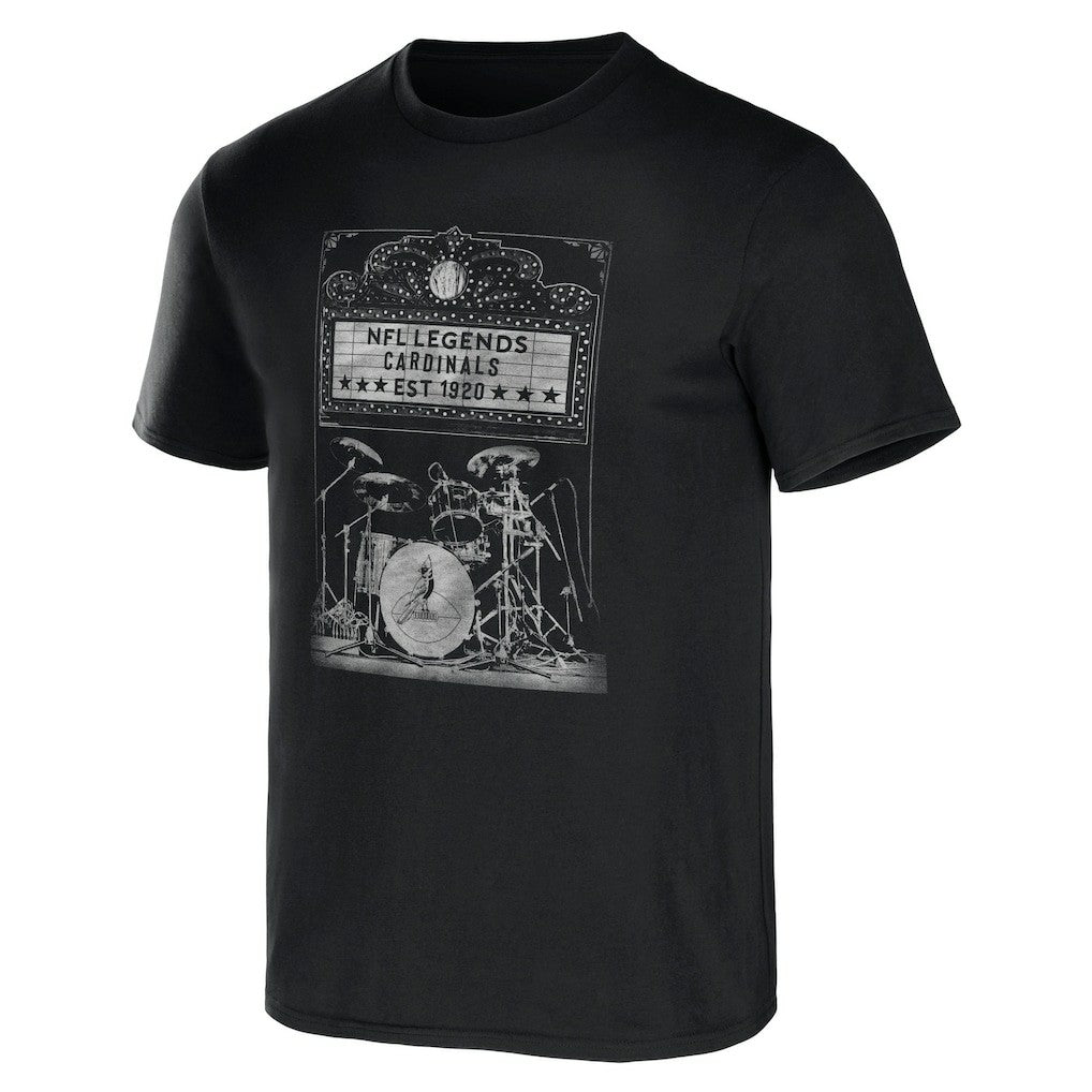 Arizona Cardinals NFL x Darius Rucker Collection Band T-Shirt Black