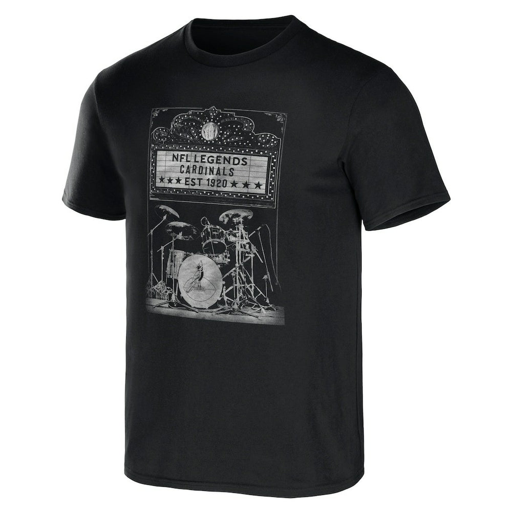 Arizona Cardinals NFL x Darius Rucker Collection Band T-Shirt Black