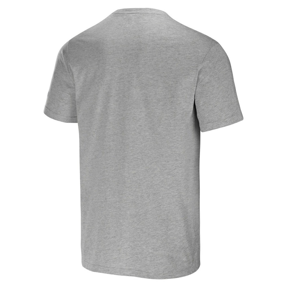 Los Angeles Rams NFL x Darius Rucker Collection Henley T-Shirt Heather Gray