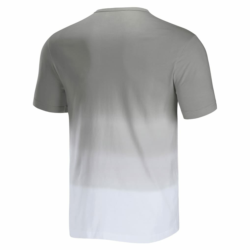 Las Vegas Raiders NFL x Darius Rucker Collection Dip Dye Pocket T-Shirt Silver/White