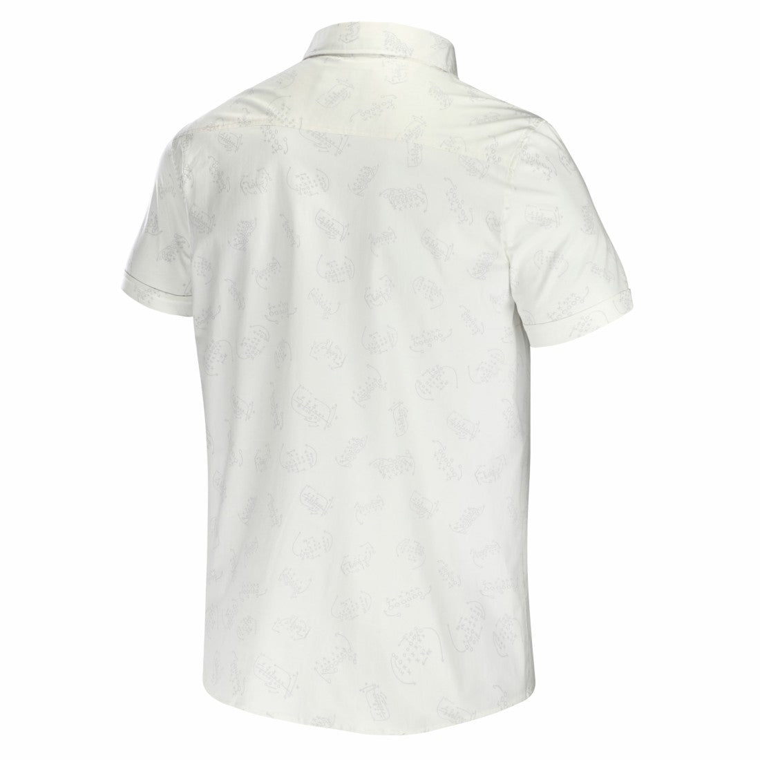 New York Giants NFL x Darius Rucker Collection Woven Button-Up T-Shirt White