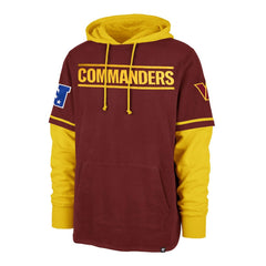 Washington Commanders '47 Shortstop Pullover Hoodie Burgundy