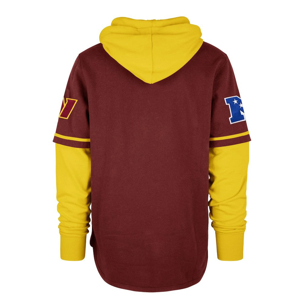 Washington Commanders '47 Shortstop Pullover Hoodie Burgundy