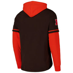 Cleveland Browns '47 Shortstop Pullover Hoodie Brown