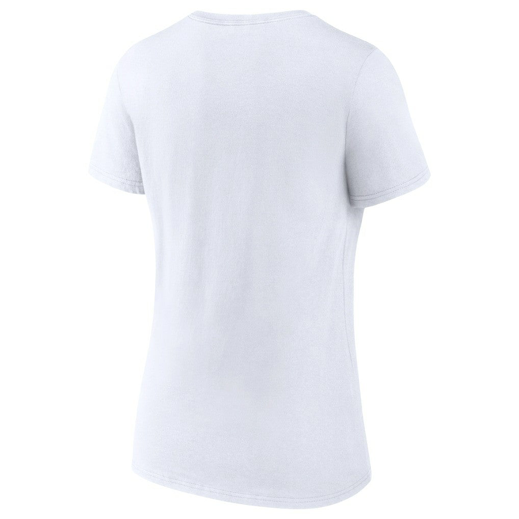 Boston Celtics Women's 2022 Eastern Conference Champions Plus Size Locker Room V-Neck T-Shirt White