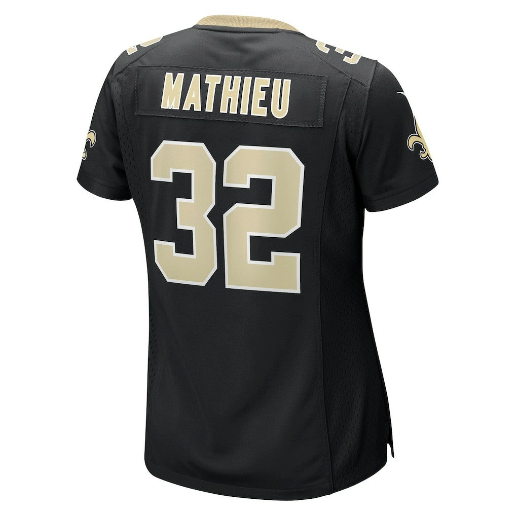 Tyrann Mathieu New Orleans Saints Women's Player Jersey Black