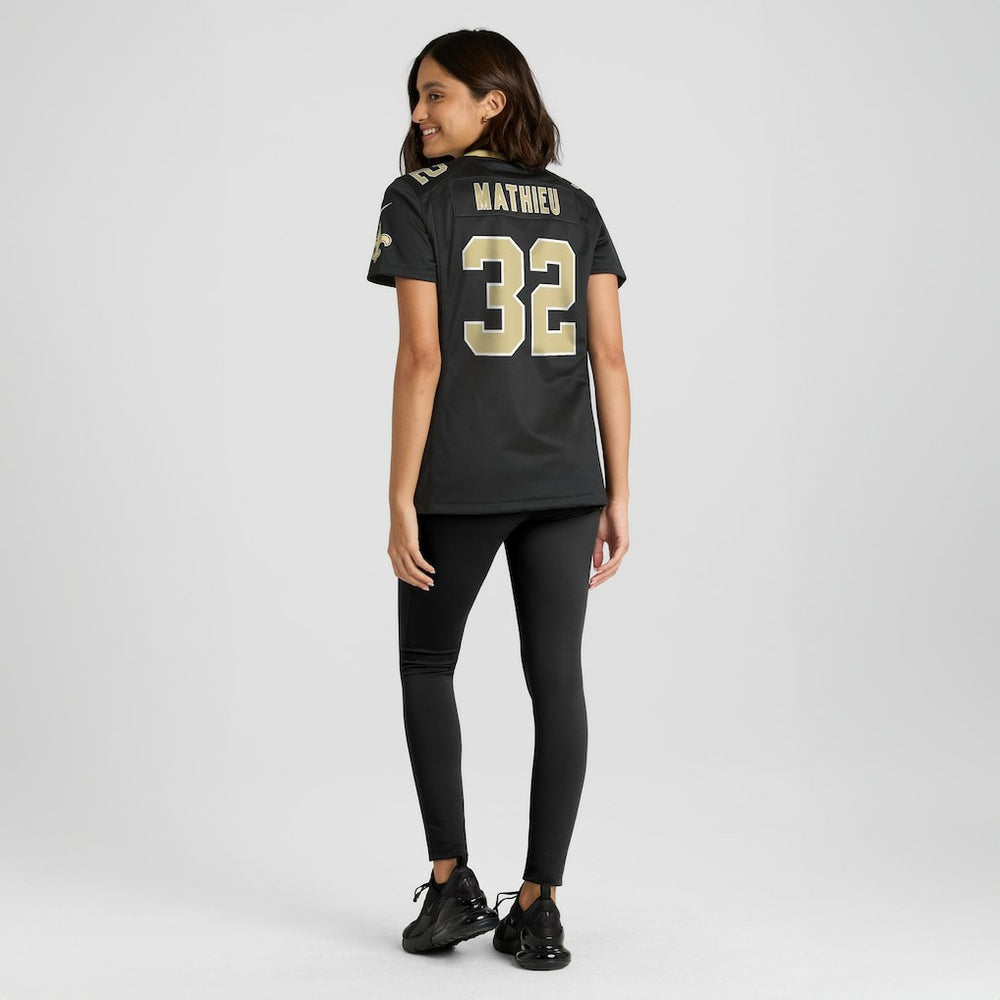 Tyrann Mathieu New Orleans Saints Women's Player Jersey Black