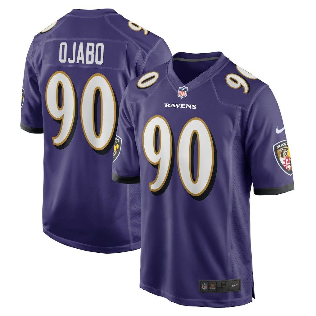 David Ojabo Baltimore Ravens Player Game Jersey Purple