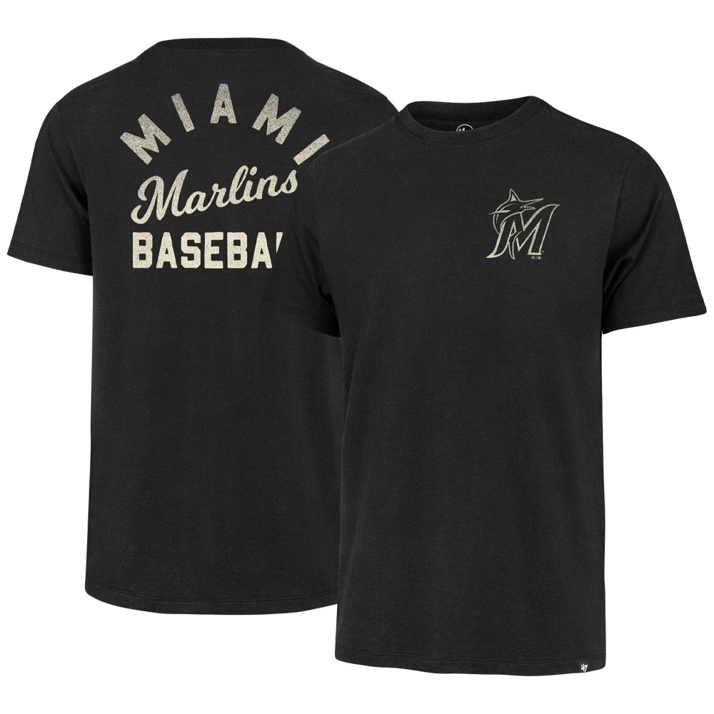 Miami Marlins '47 Turn Back Franklin T-Shirt - Black T-shirts