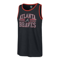 Atlanta Braves '47 Winger Franklin Tank Top - Navy Tanks
