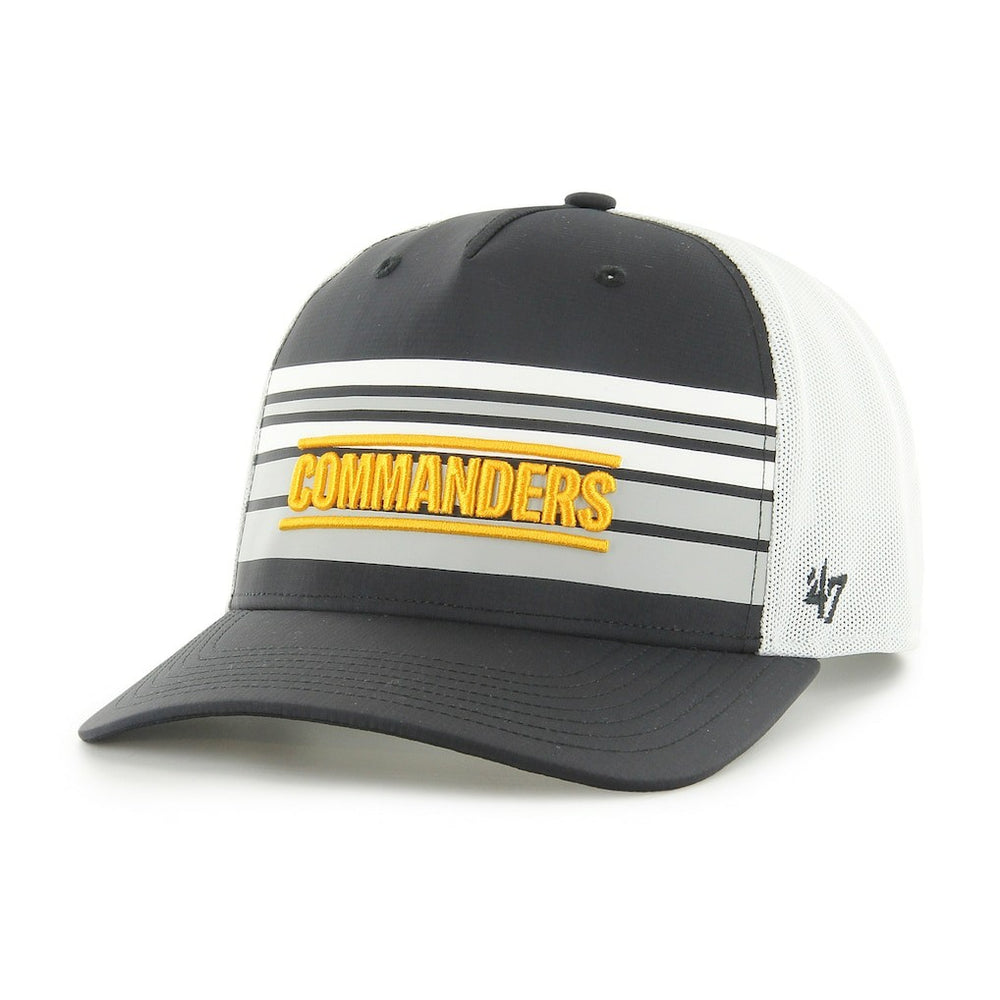 Washington Commanders '47 Altitude MVP Trucker Snapback Hat Black/White