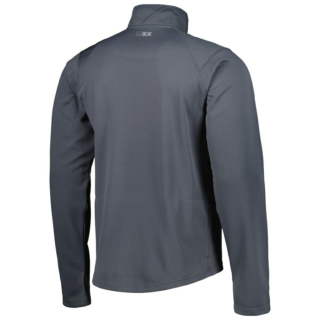 Arizona Cardinals MSX by Michael Strahan Half-Zip Pullover Charcoal