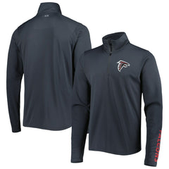 Atlanta Falcons MSX by Michael Strahan Half-Zip Pullover Charcoal