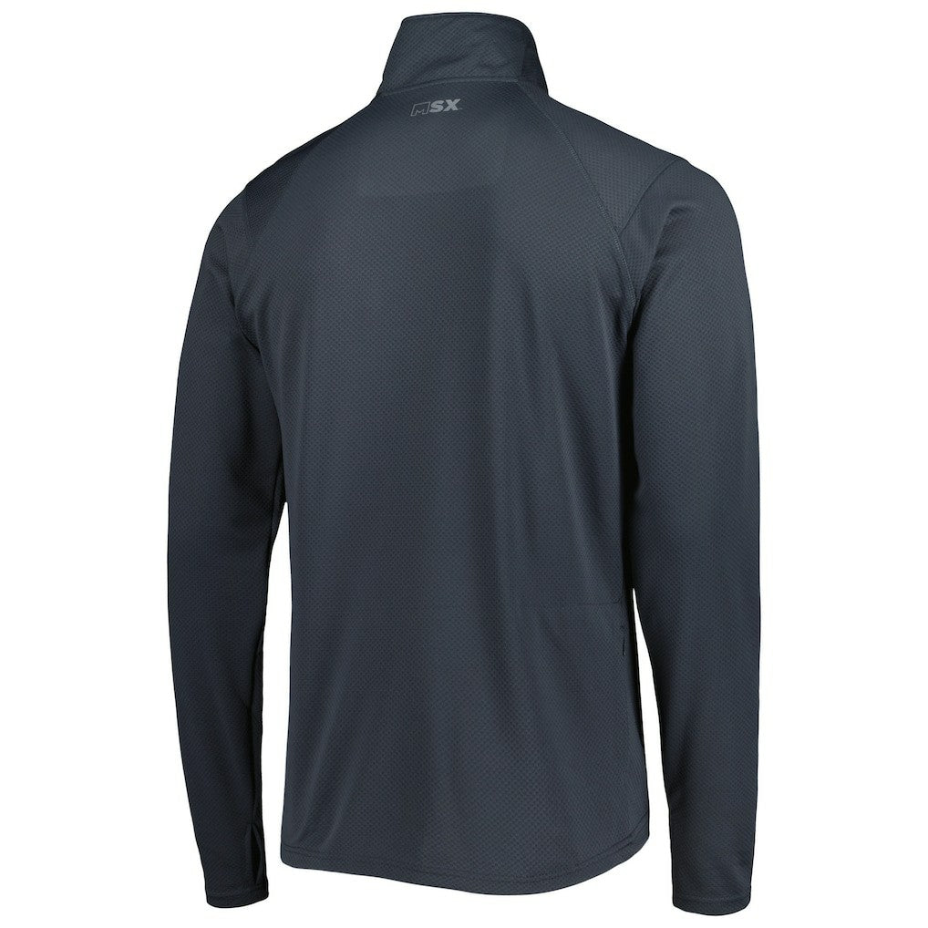 Atlanta Falcons MSX by Michael Strahan Half-Zip Pullover Charcoal