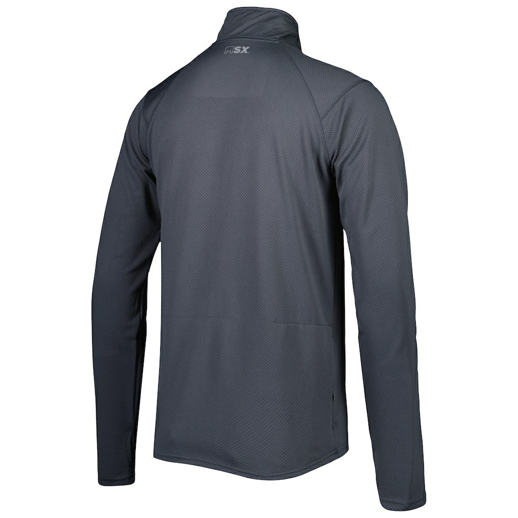 Baltimore Ravens MSX by Michael Strahan Half-Zip Pullover Charcoal