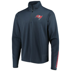 Tampa Bay Buccaneers MSX by Michael Strahan Half-Zip Pullover Charcoal