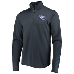 Tennessee Titans MSX by Michael Strahan Half-Zip Pullover Charcoal