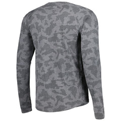 Las Vegas Raiders MSX by Michael Strahan Performance Camo Long Sleeve T-Shirt Black