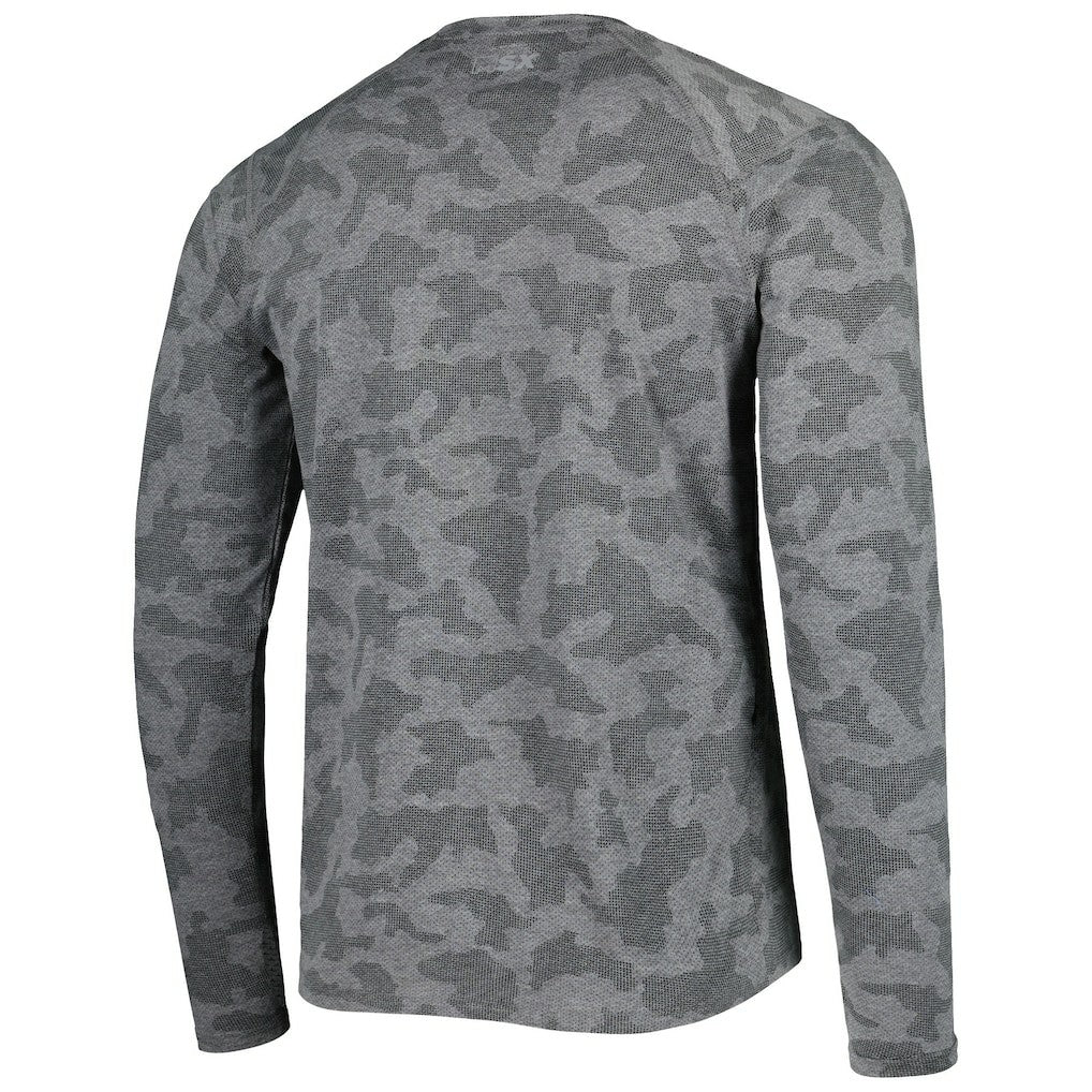 Cleveland Browns MSX by Michael Strahan Performance Camo Long Sleeve T-Shirt Black