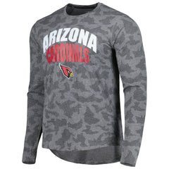 Arizona Cardinals MSX by Michael Strahan Performance Camo Long Sleeve T-Shirt Gray
