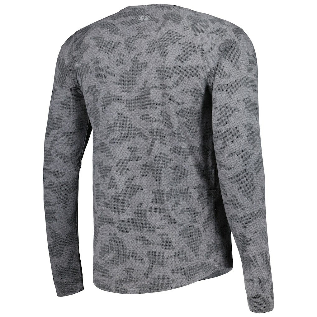 Los Angeles Chargers MSX by Michael Strahan Performance Camo Long Sleeve T-Shirt Black