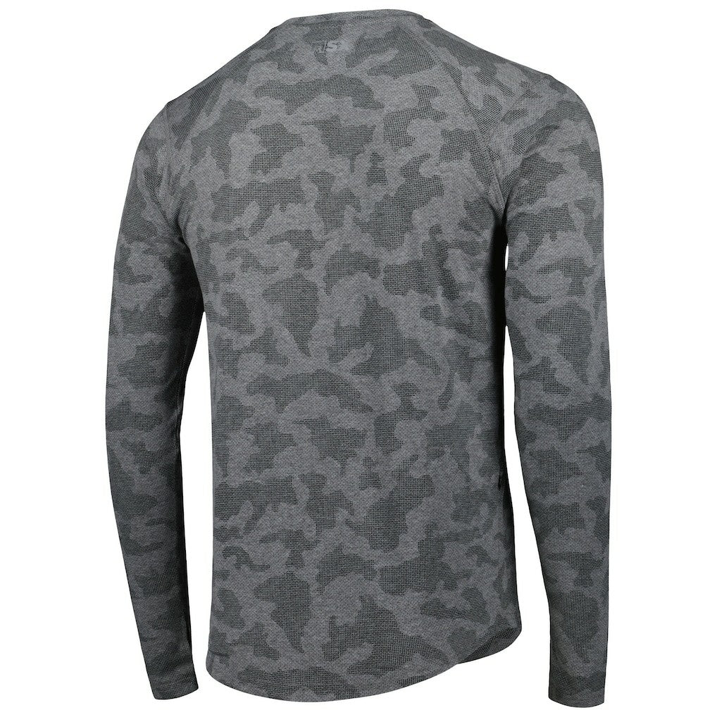 Atlanta Falcons MSX by Michael Strahan Performance Camo Long Sleeve T-Shirt Gray