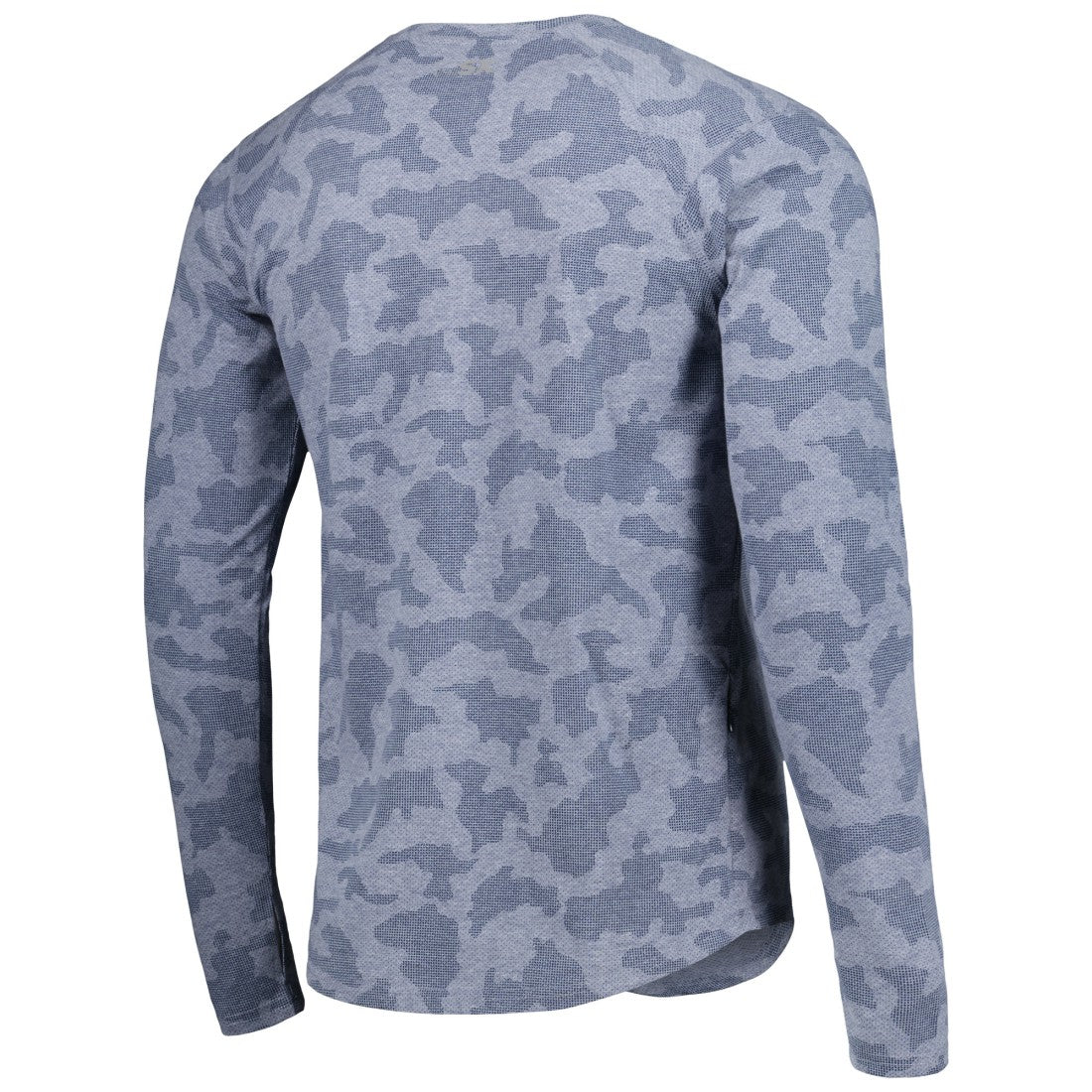 Seattle Seahawks MSX by Michael Strahan Performance Camo Long Sleeve T-Shirt College Navy