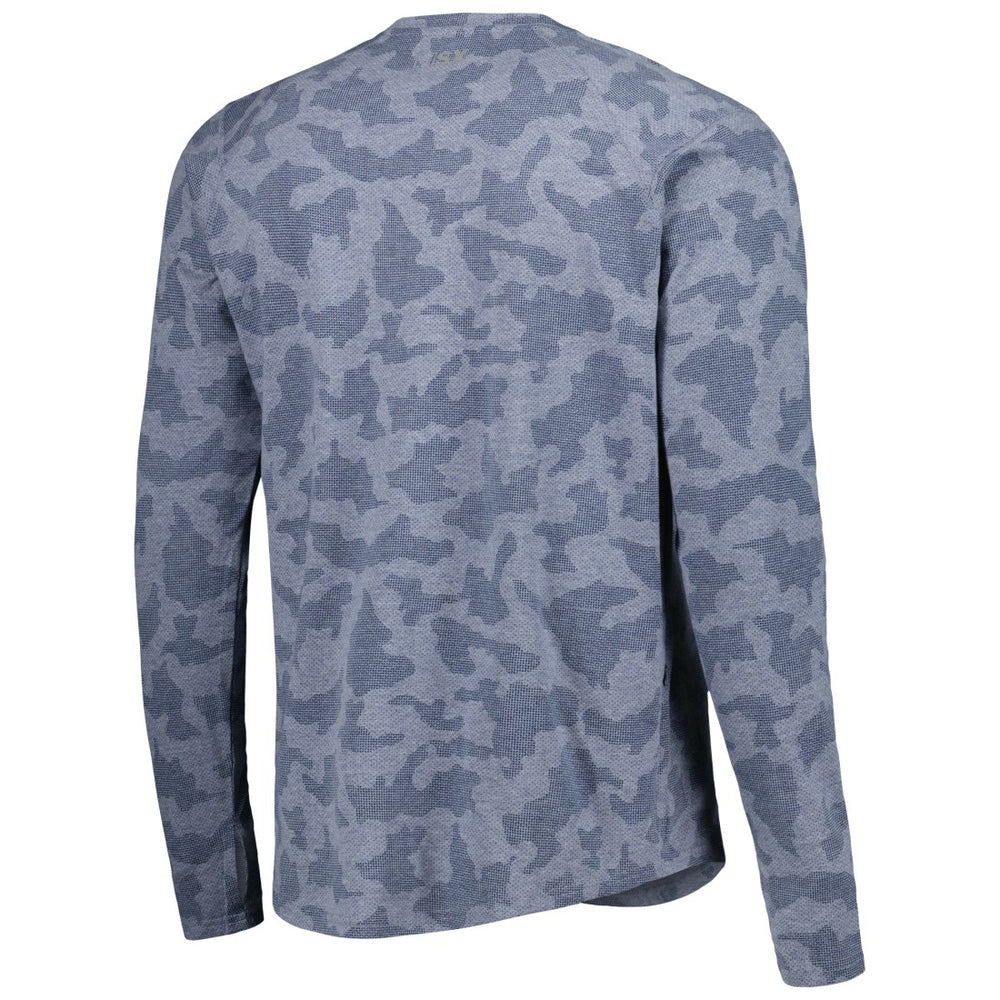Houston Texans MSX by Michael Strahan Performance Camo Long Sleeve T-Shirt Navy