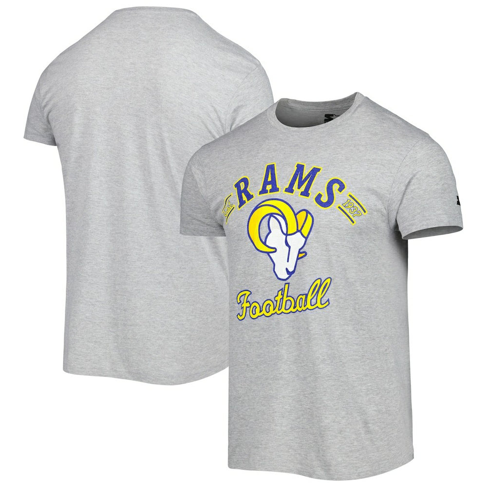 Los Angeles Rams Starter Prime Time T-Shirt Heathered Gray