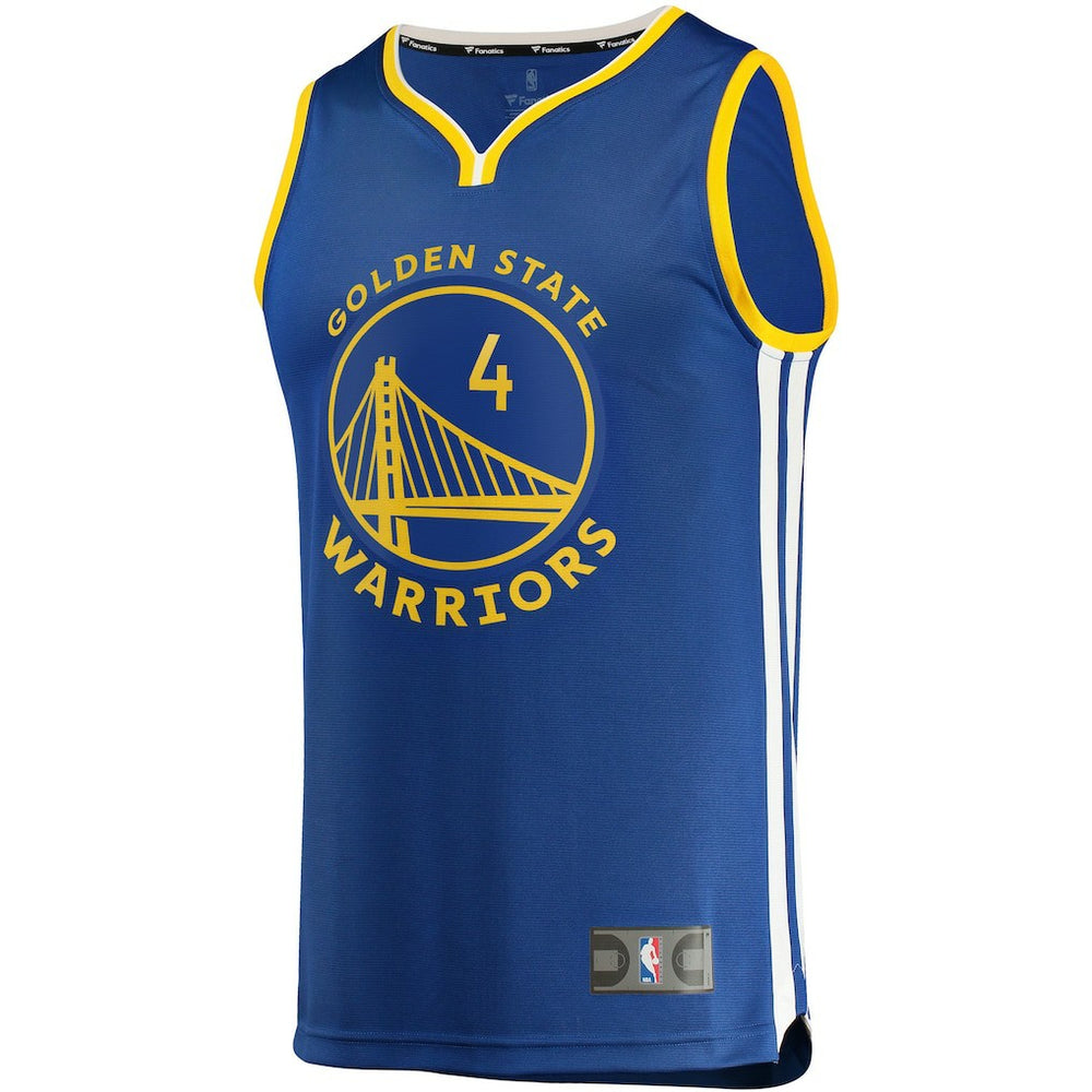 Moses Moody Golden State Warriors Fast Break Replica Jersey Icon Editi- Royal