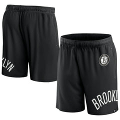 Brooklyn Nets Free Throw Mesh Shorts Black