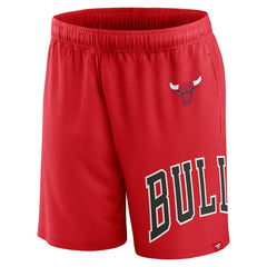 Chicago Bulls Free Throw Mesh Shorts Red