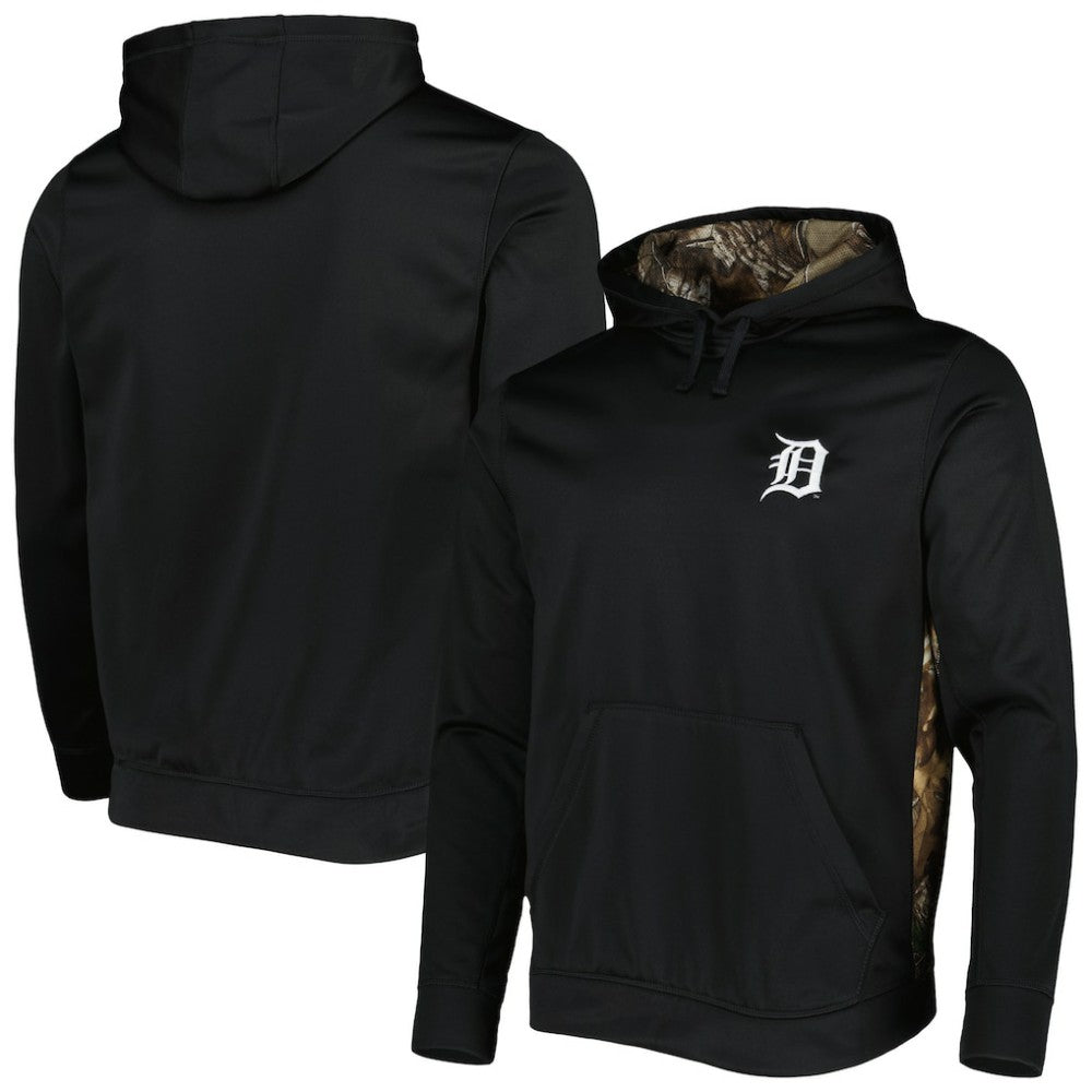 Detroit Tigers Dunbrooke Ranger Pullover Hoodie - Black/Camo Hoodies