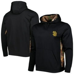 San Diego Padres Dunbrooke Ranger Pullover Hoodie - Black/Camo Hoodies