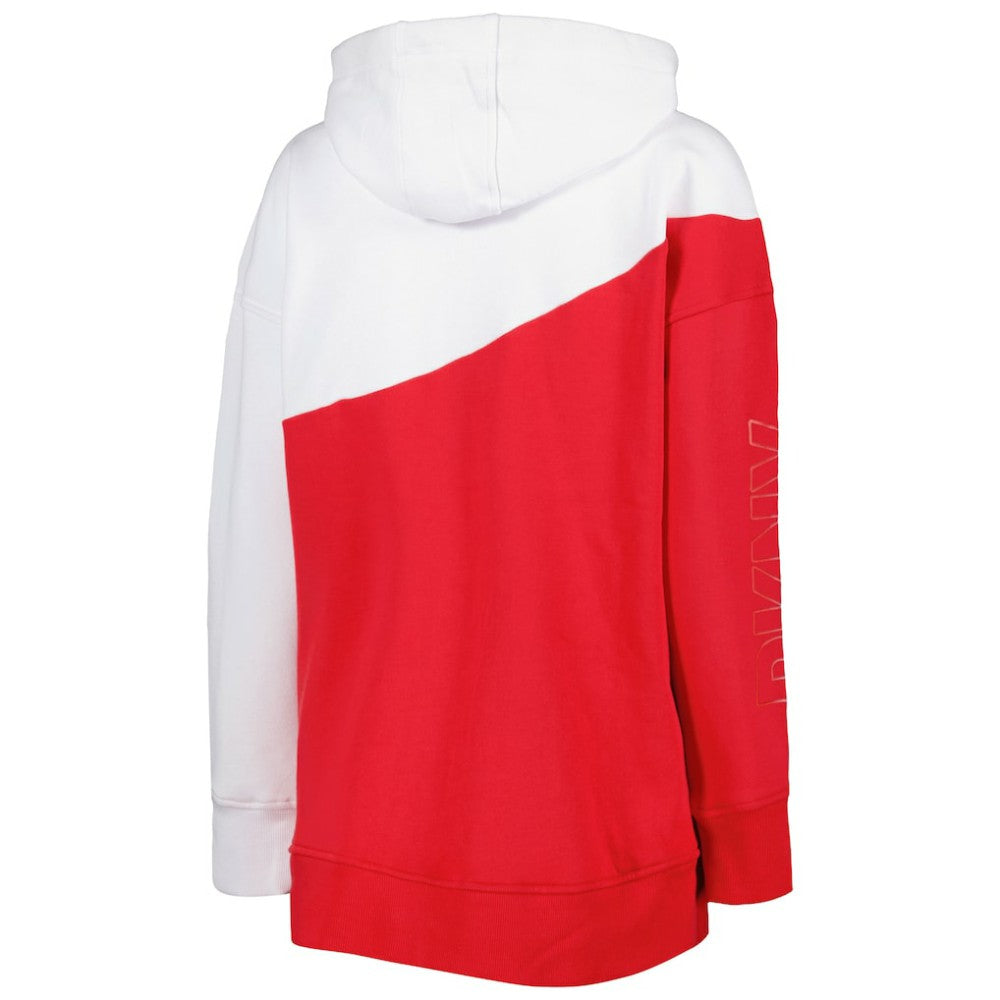 NHL Chicago Blackhawks DKNY Sport Women's Gina Full-Zip Hoodie - Red/White