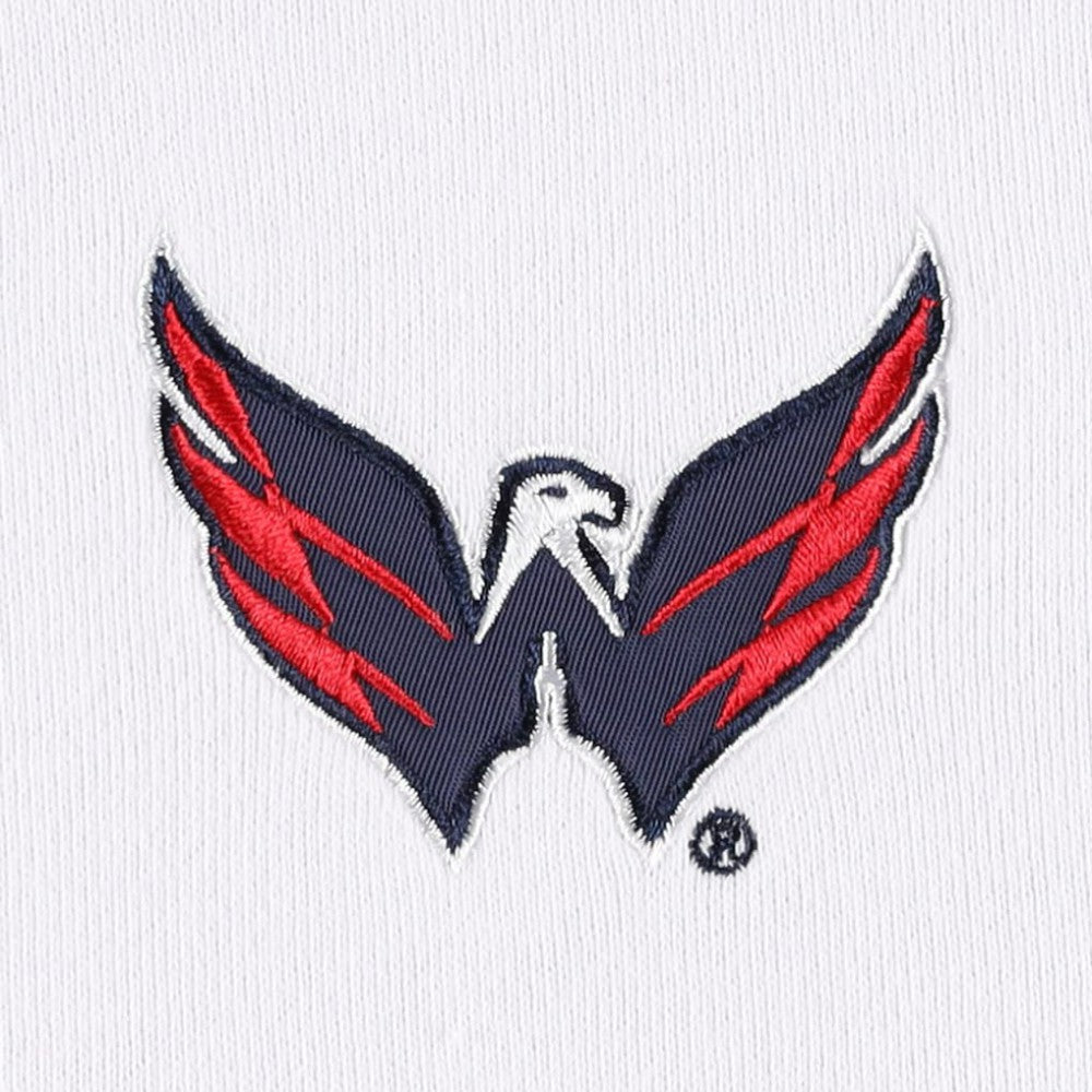 NHL Washington Capitals DKNY Sport Women's Gina Full-Zip Hoodie - Red/White